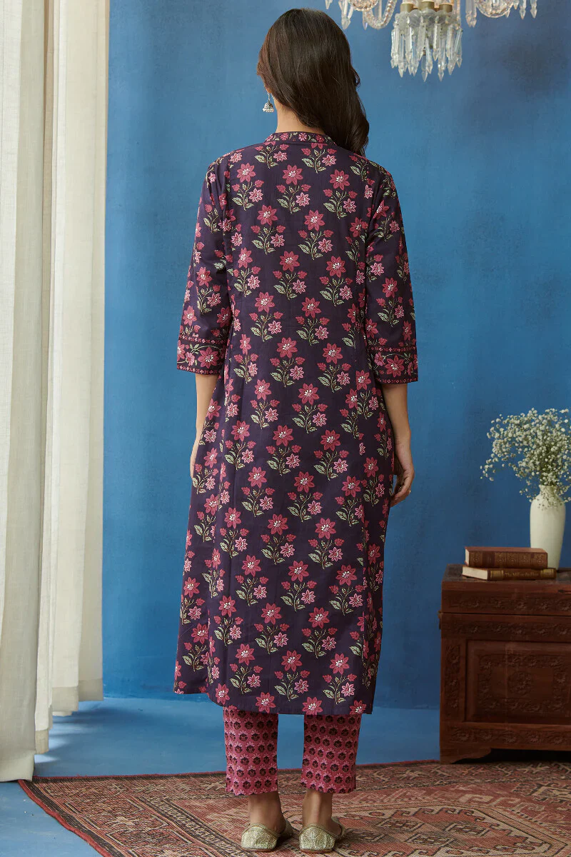 Surplus: Rosheen Fahima Sanganeri Kurta - Image 8