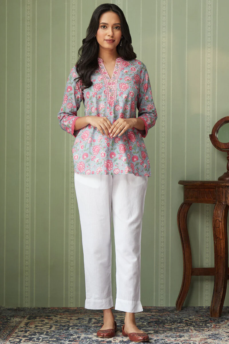Rosheen Faiza Sanganeri Top - Image 3