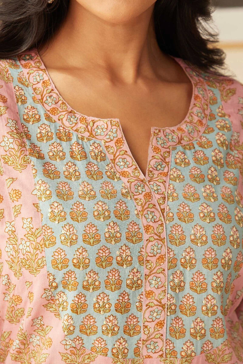 Rosheen Farah Sanganeri Kurta - Image 5