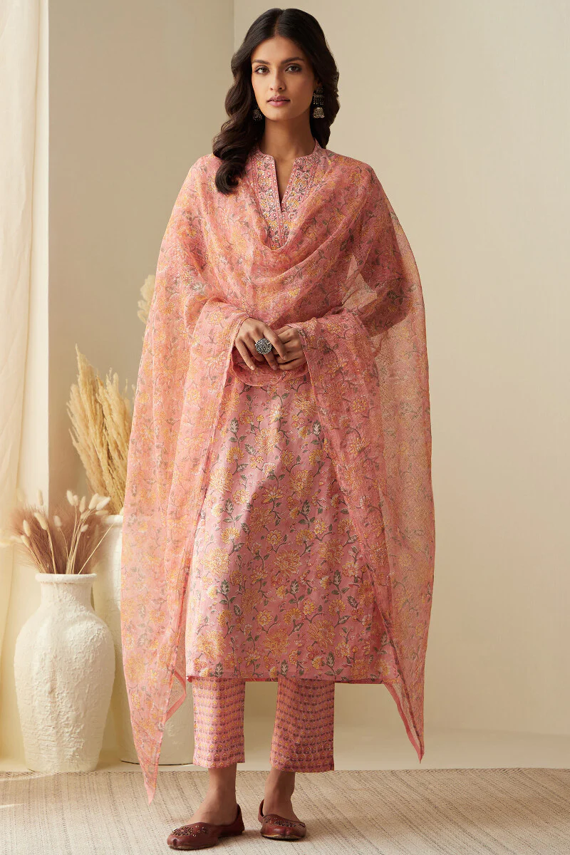 Rosheen Feriha Sanganeri Kurta - Image 4