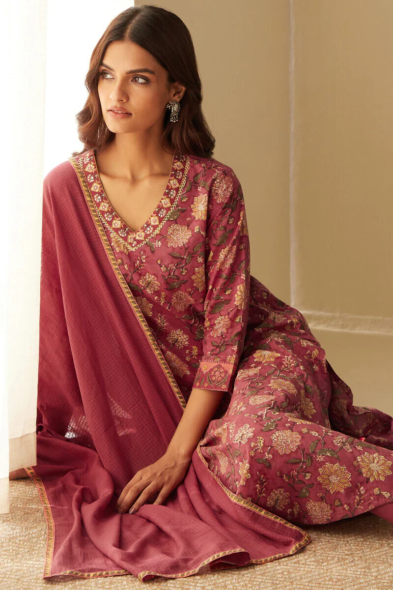 Rosheen Feroza Sanganeri Kurta - Image 7