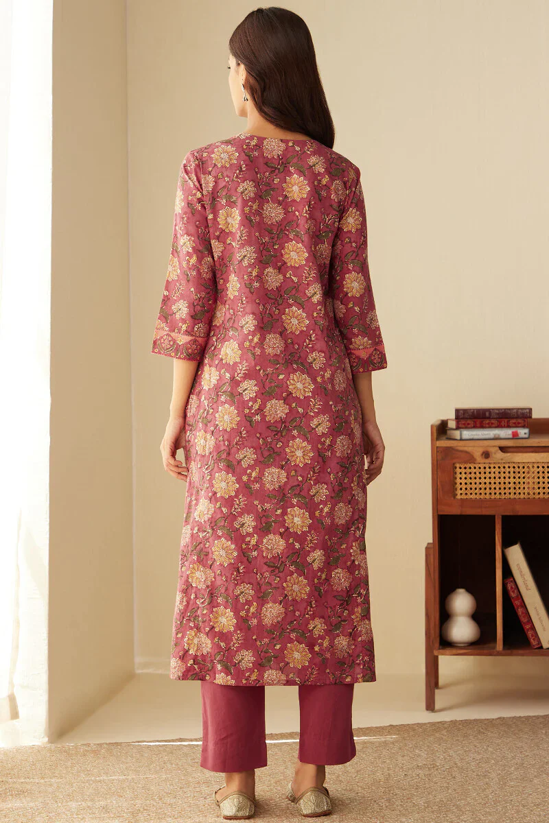 Rosheen Feroza Sanganeri Kurta - Image 9