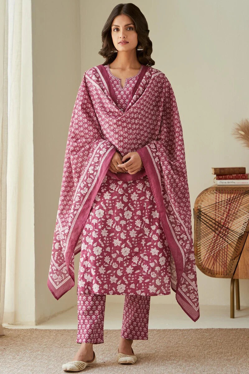 Rosheen Fida Sanganeri Kurta - Image 4