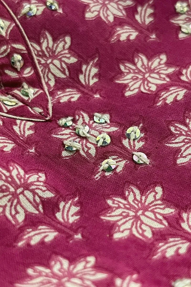Rosheen Fida Sanganeri Kurta - Image 3