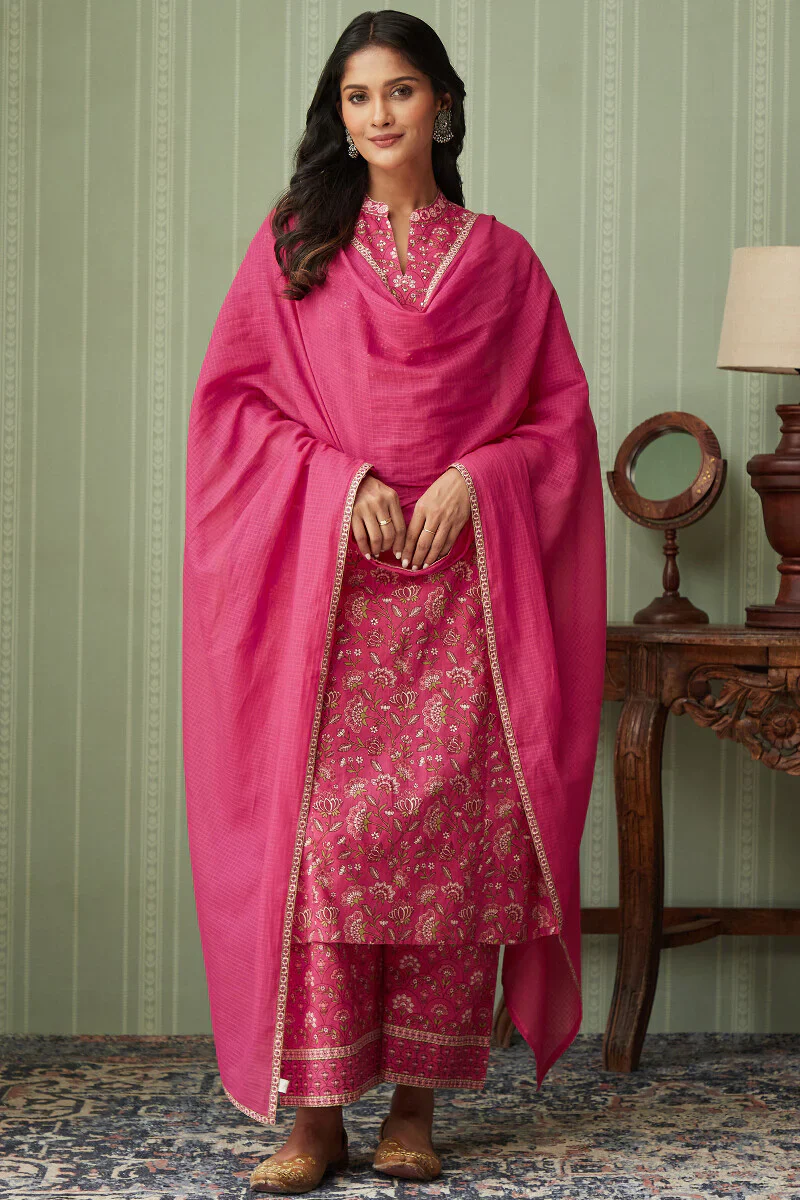 Rosheen Firoza Sanganeri Kurta - Image 4