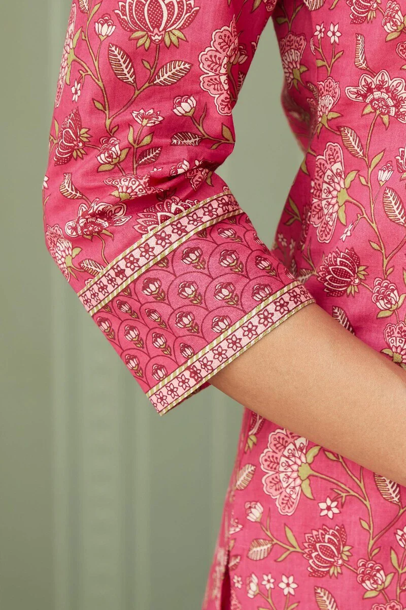 Rosheen Firoza Sanganeri Kurta - Image 6