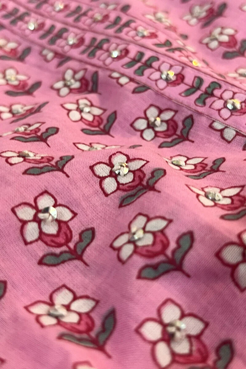 Surplus: Rosheen Fiza Sanganeri Kurta - Image 3