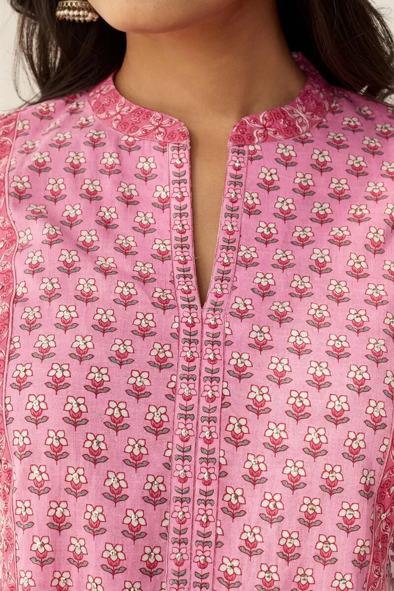 Surplus: Rosheen Fiza Sanganeri Kurta - Image 5
