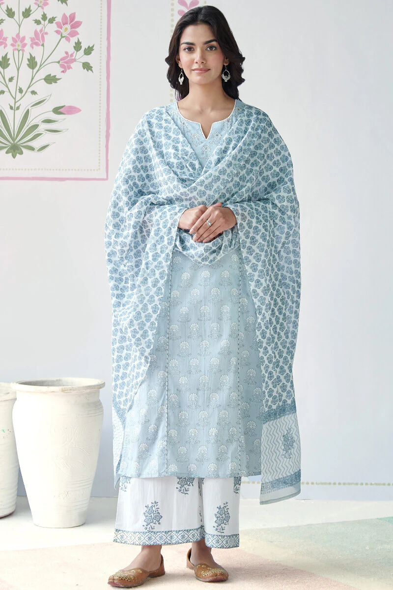 Rosheen Heer Sanganeri Dupatta - Image 3