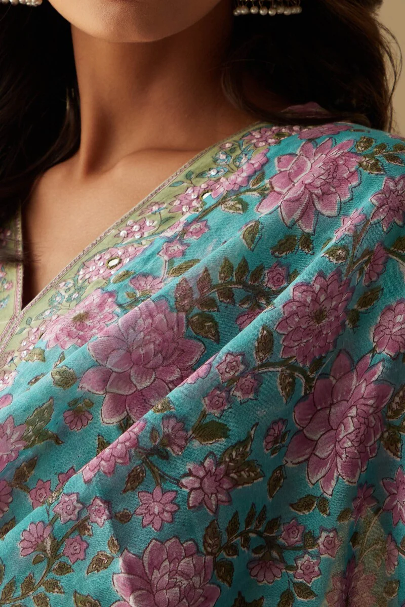 Rosheen Inara Sanganeri Dupatta - Image 2