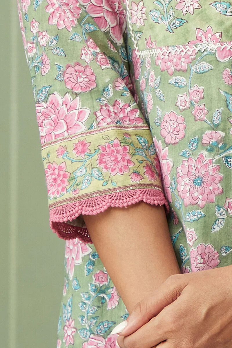 Rosheen Inara Sanganeri Kurta - Image 6