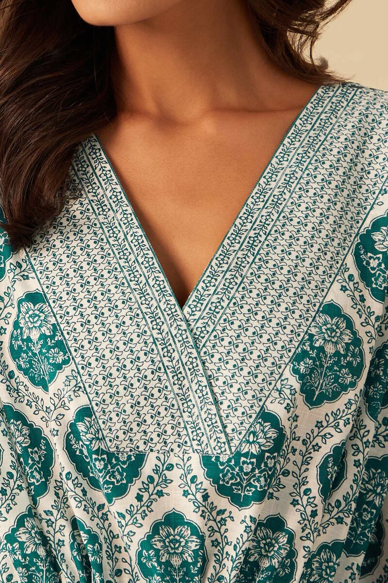 Rosheen Inaya Sanganeri Kaftan - Image 2