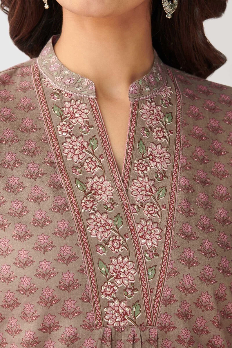 Rosheen Inaya Sanganeri Top - Image 3