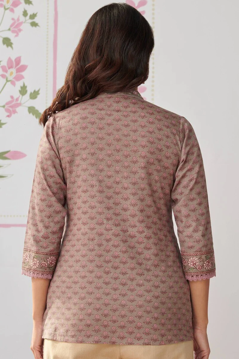 Rosheen Inaya Sanganeri Top - Image 7