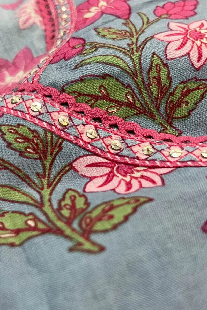 Rosheen Kiara Sanganeri Kurta - Image 3
