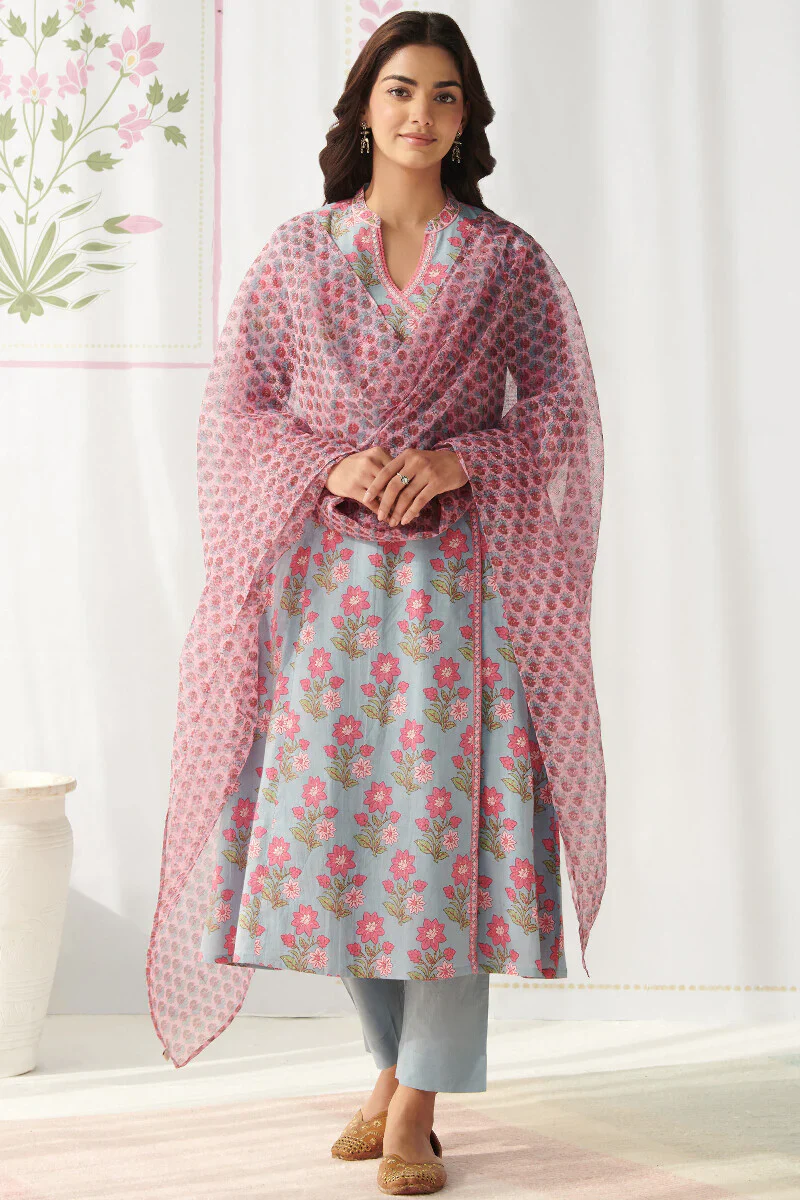 Rosheen Kiara Sanganeri Kurta - Image 4