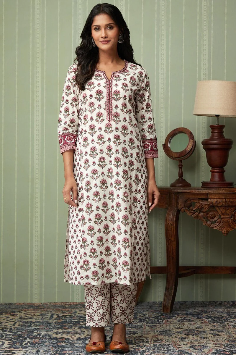 Rosheen Maheen Sanganeri Kurta - Image 2