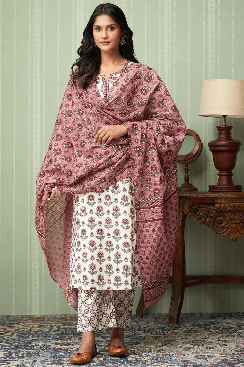 Rosheen Maheen Sanganeri Kurta - Image 4
