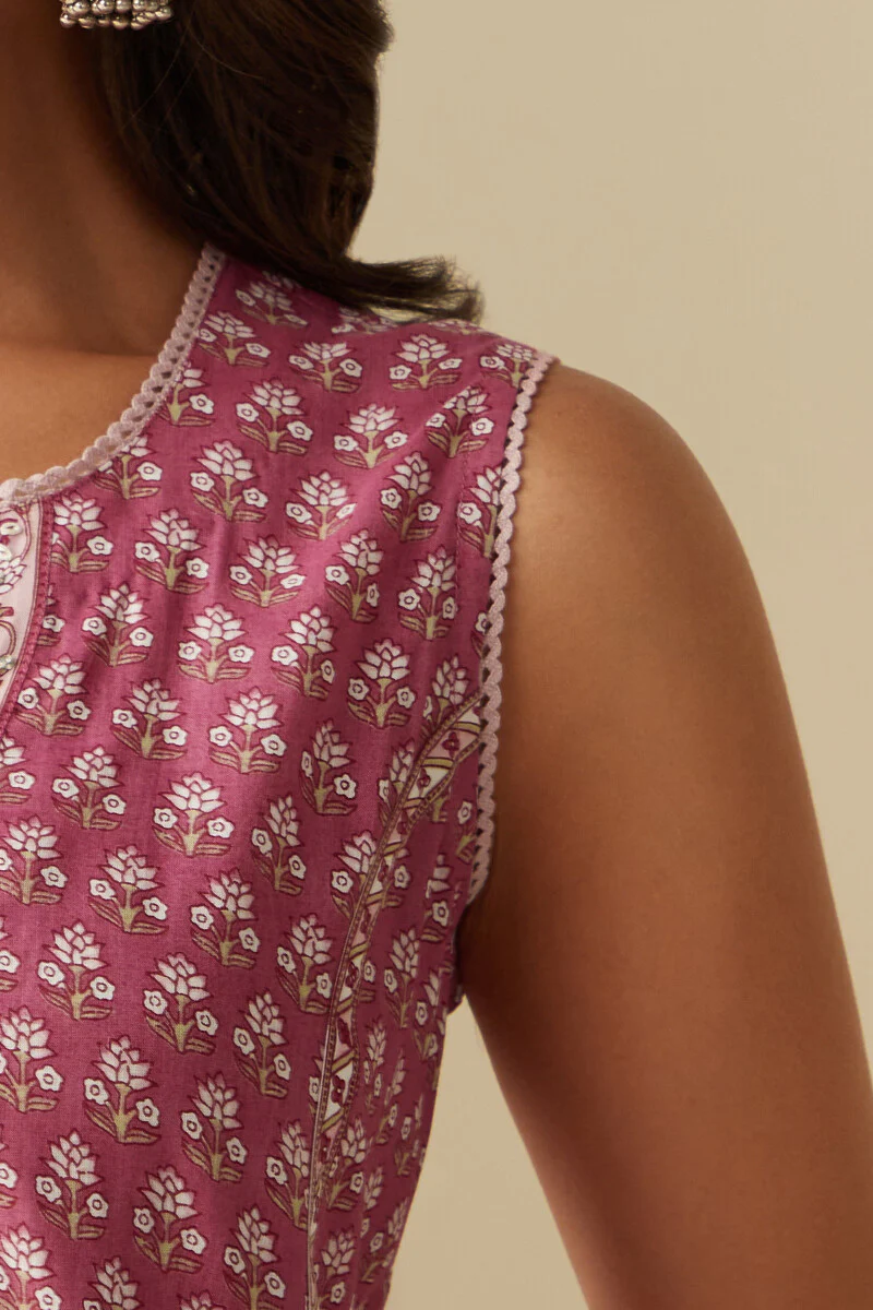 Rosheen Mahi Sanganeri Kurta - Image 6