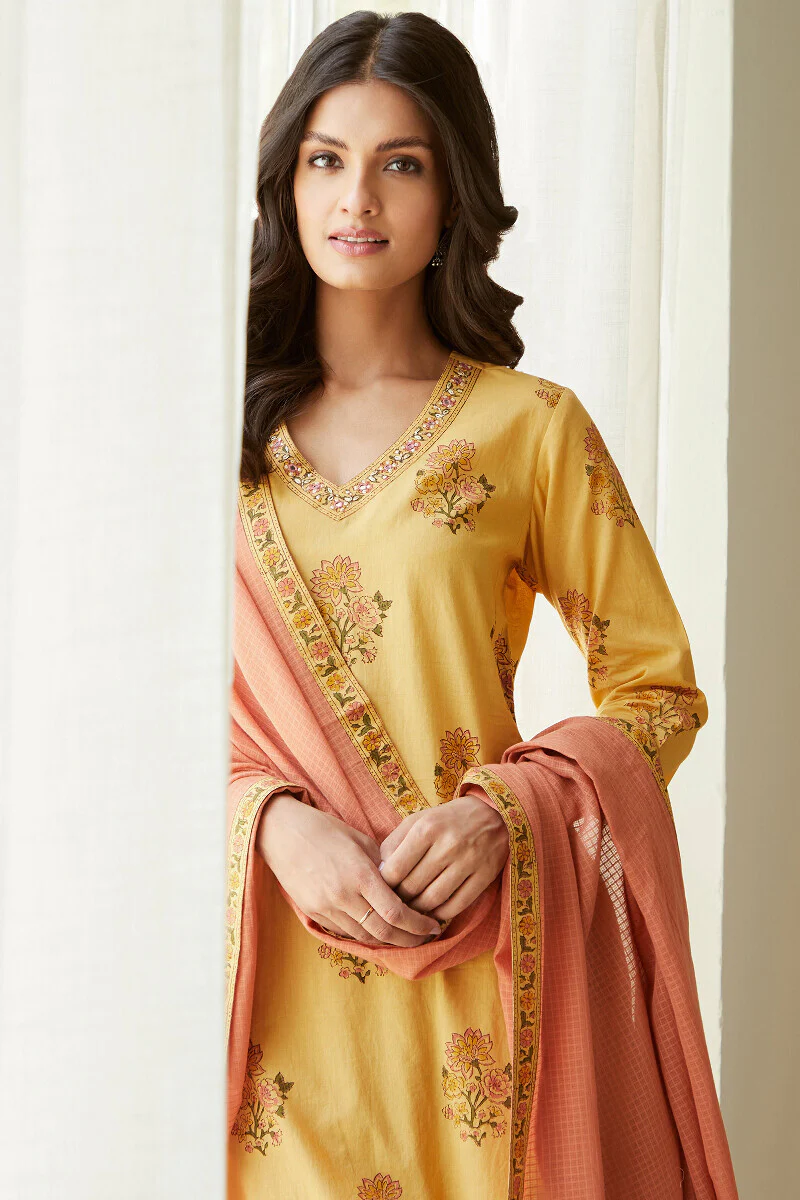 Rosheen Mahi Sanganeri Kurta - Image 7