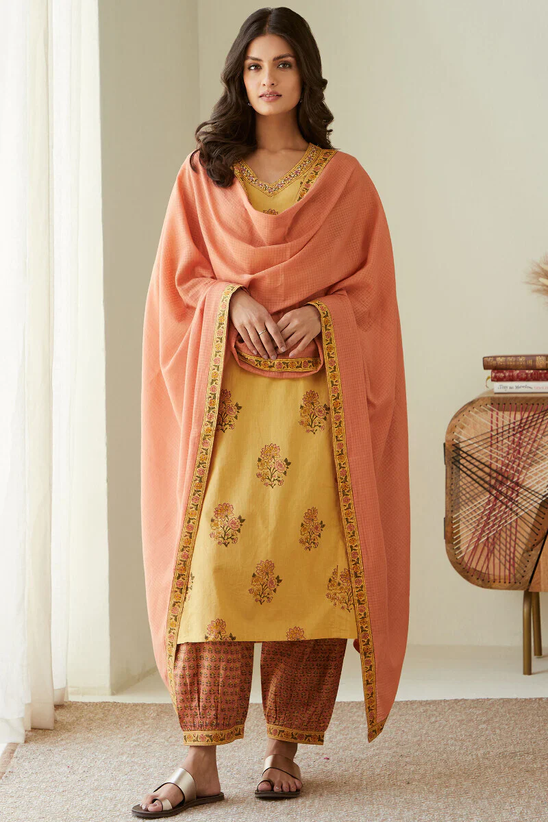 Rosheen Mahi Sanganeri Kurta - Image 4