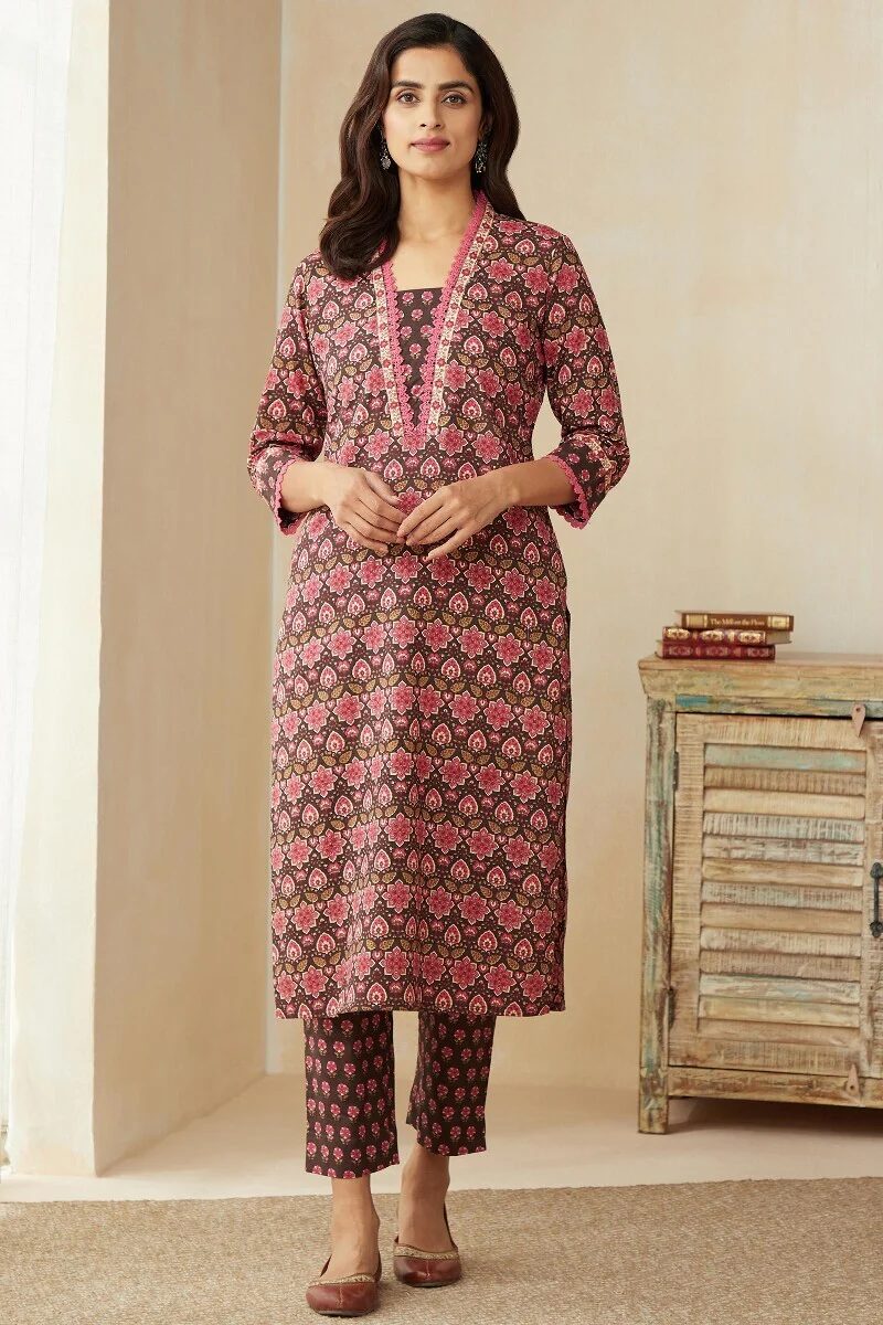 Rosheen Mahira Sanganeri Kurta - Image 2