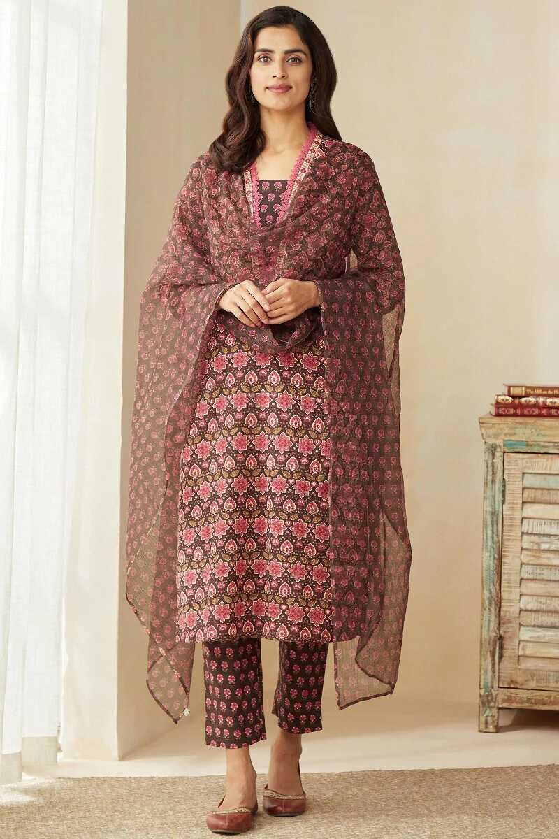 Rosheen Mahira Sanganeri Kurta - Image 4