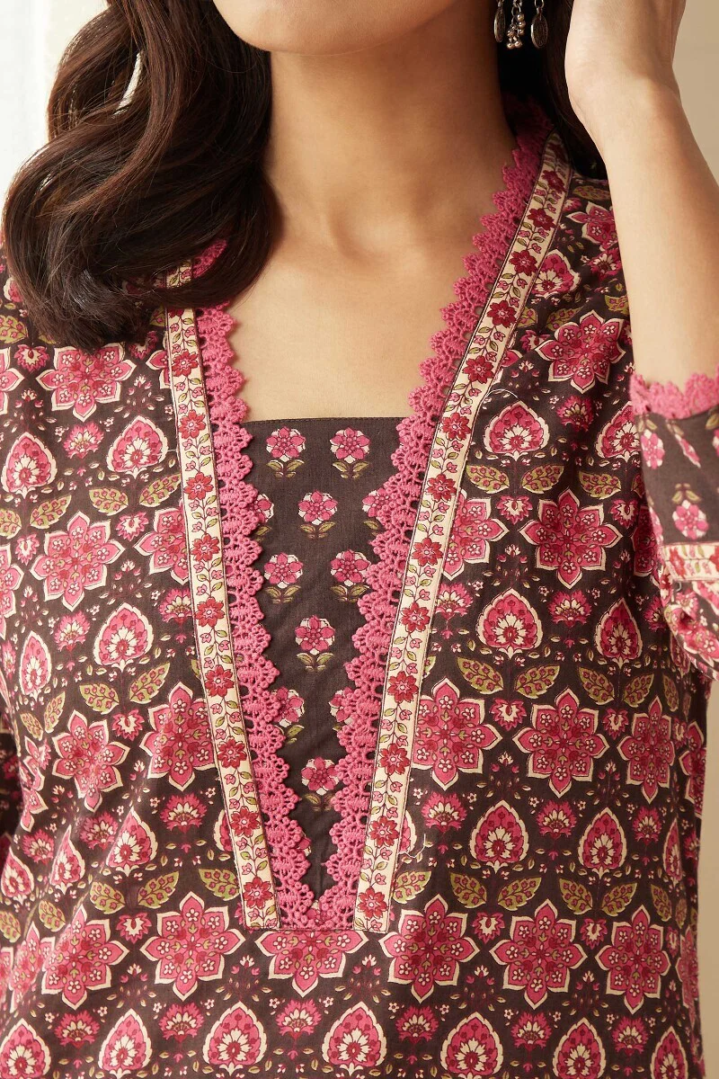 Rosheen Mahira Sanganeri Kurta - Image 5