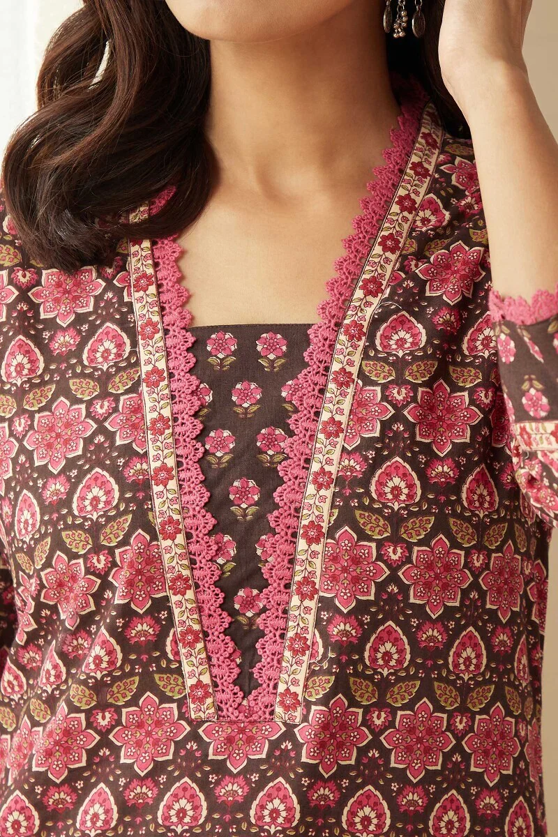 Rosheen Mahira Sanganeri Kurta - Image 5