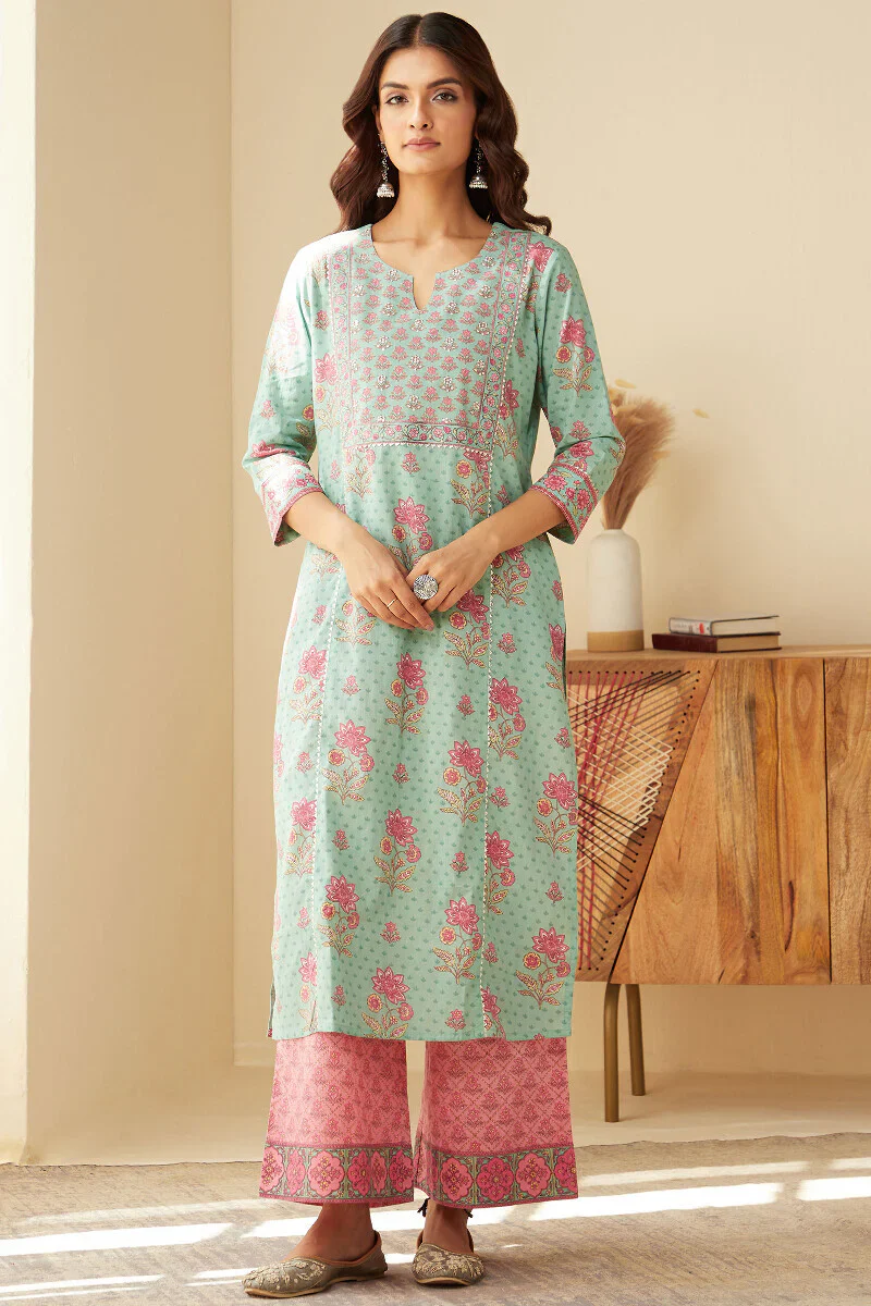 Rosheen Mahira Sanganeri Kurta - Image 2