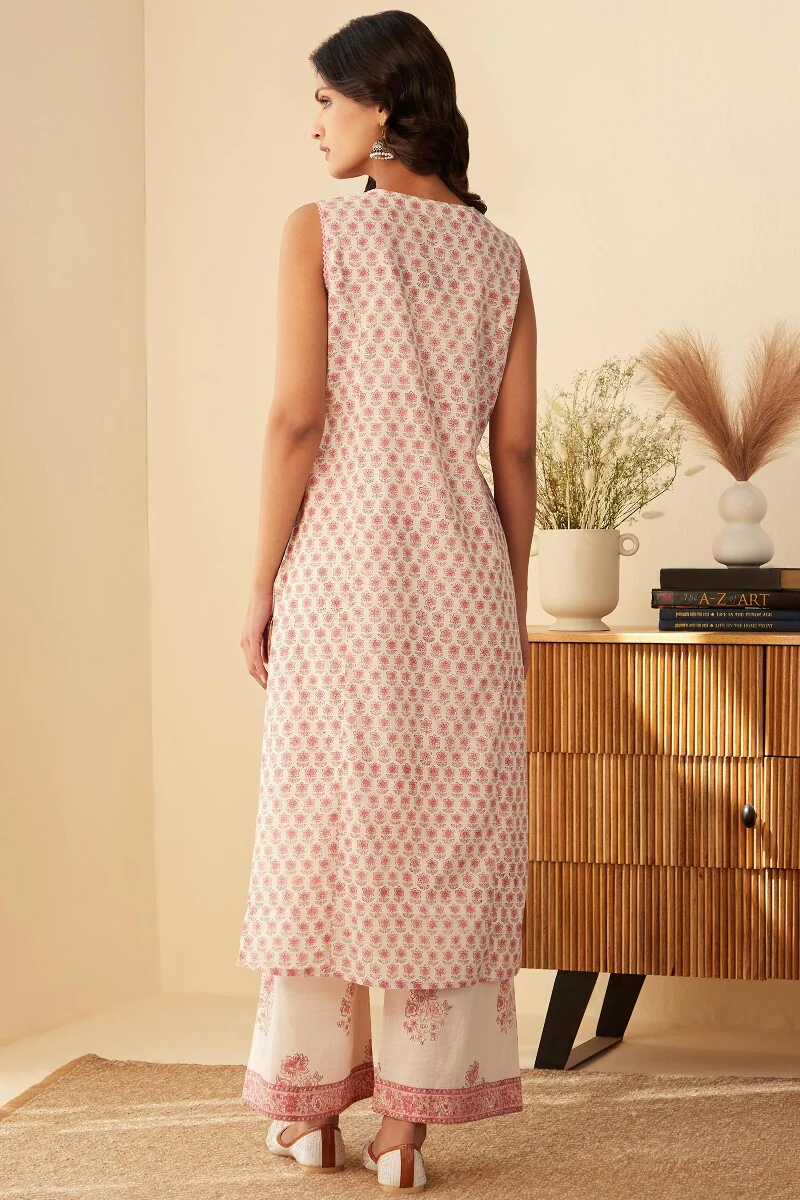 Rosheen Maira Sanganeri Kurta - Image 7