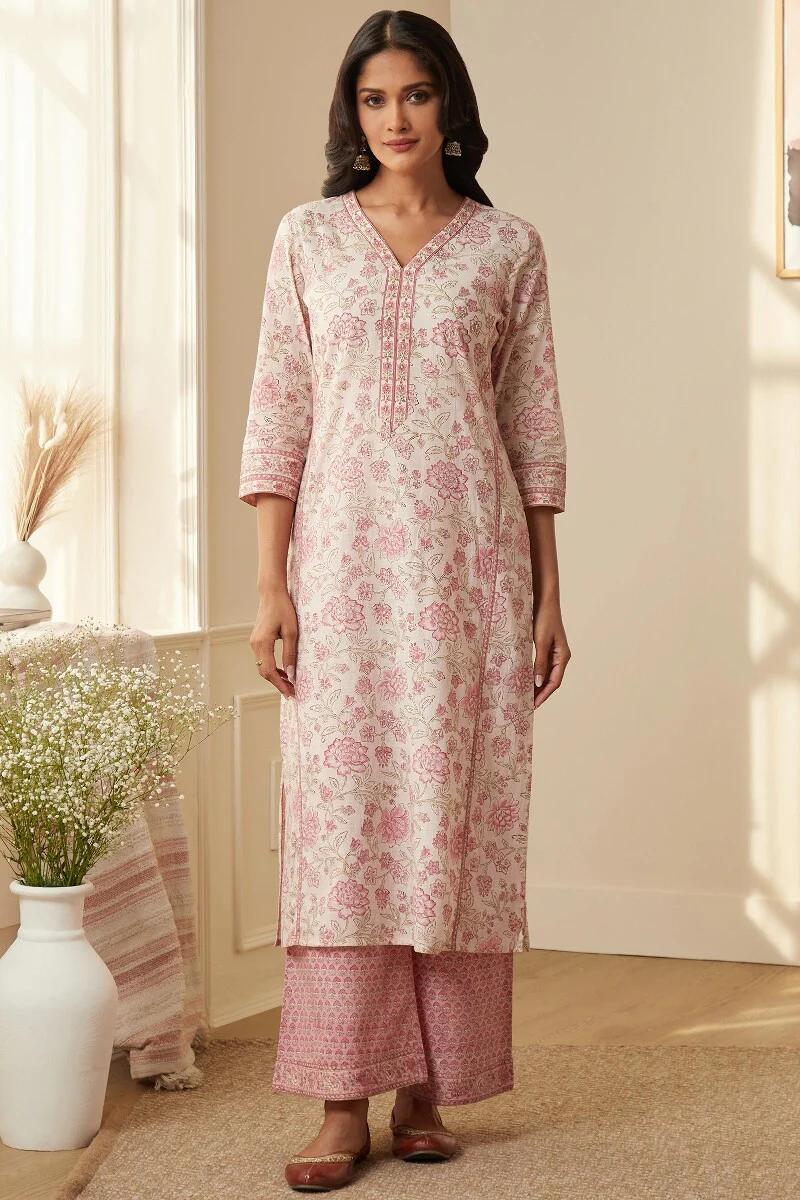 Rosheen Maya Sanganeri Kurta - Image 2