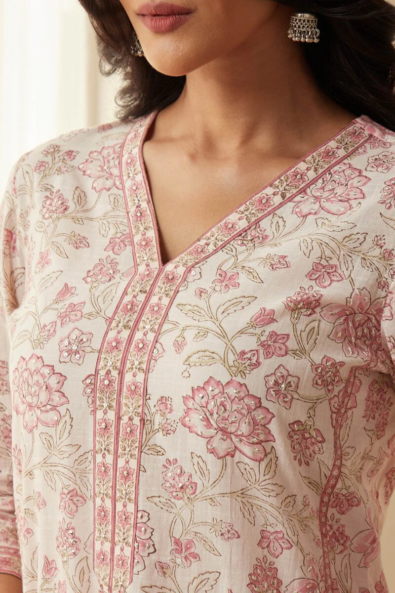 Rosheen Maya Sanganeri Kurta - Image 5