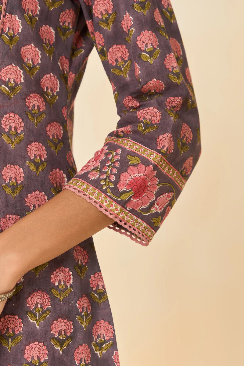Surplus: Rosheen Maya Sanganeri Kurta - Image 6