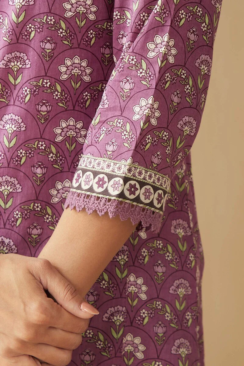 Rosheen Meher Sanganeri Kurta - Image 6