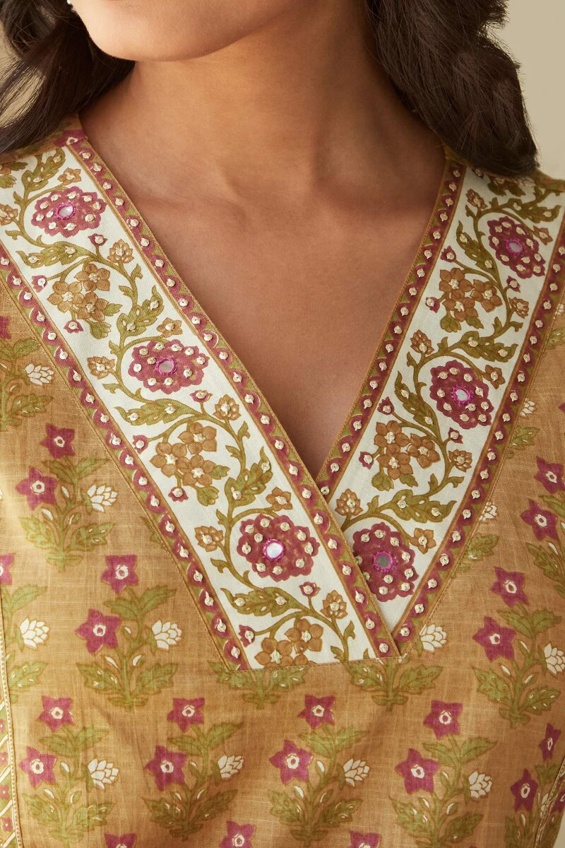 Rosheen Mehr Sanganeri Kurta - Image 5