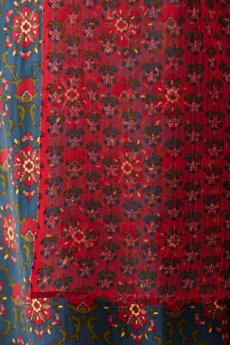 Rosheen Mira Sanganeri Dupatta - Image 4