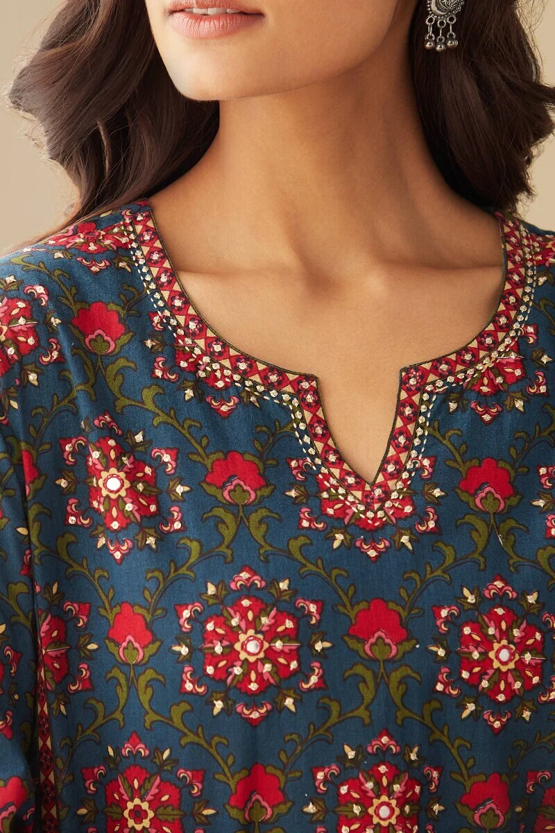 Rosheen Mira Sanganeri Kurta - Image 5