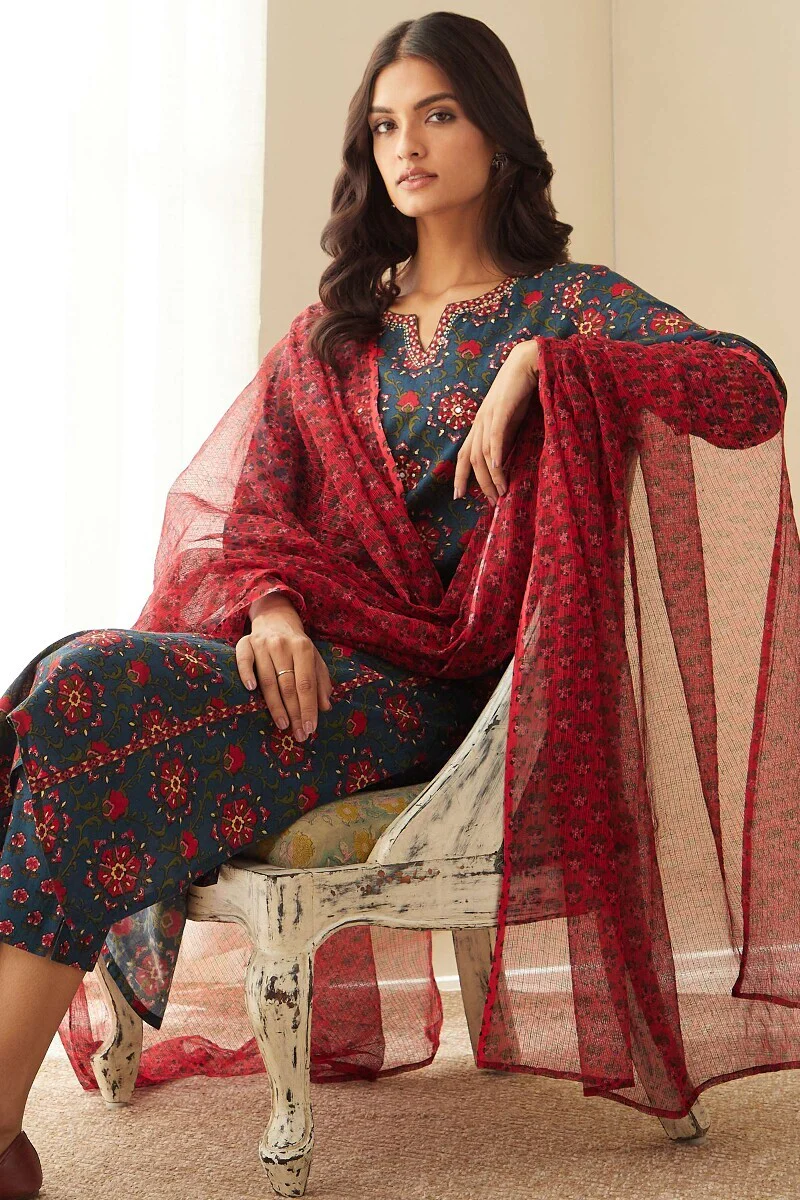 Rosheen Mira Sanganeri Kurta - Image 7