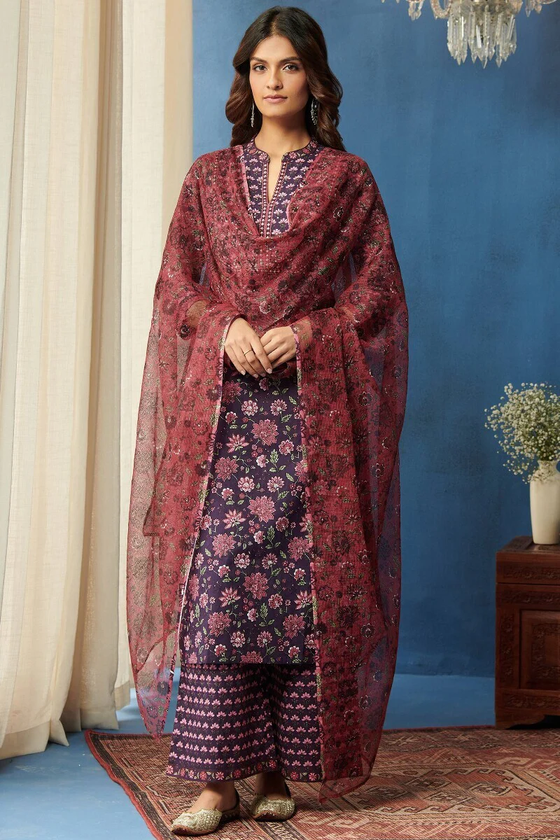 Rosheen Nafisa Kota Dupatta - Image 3