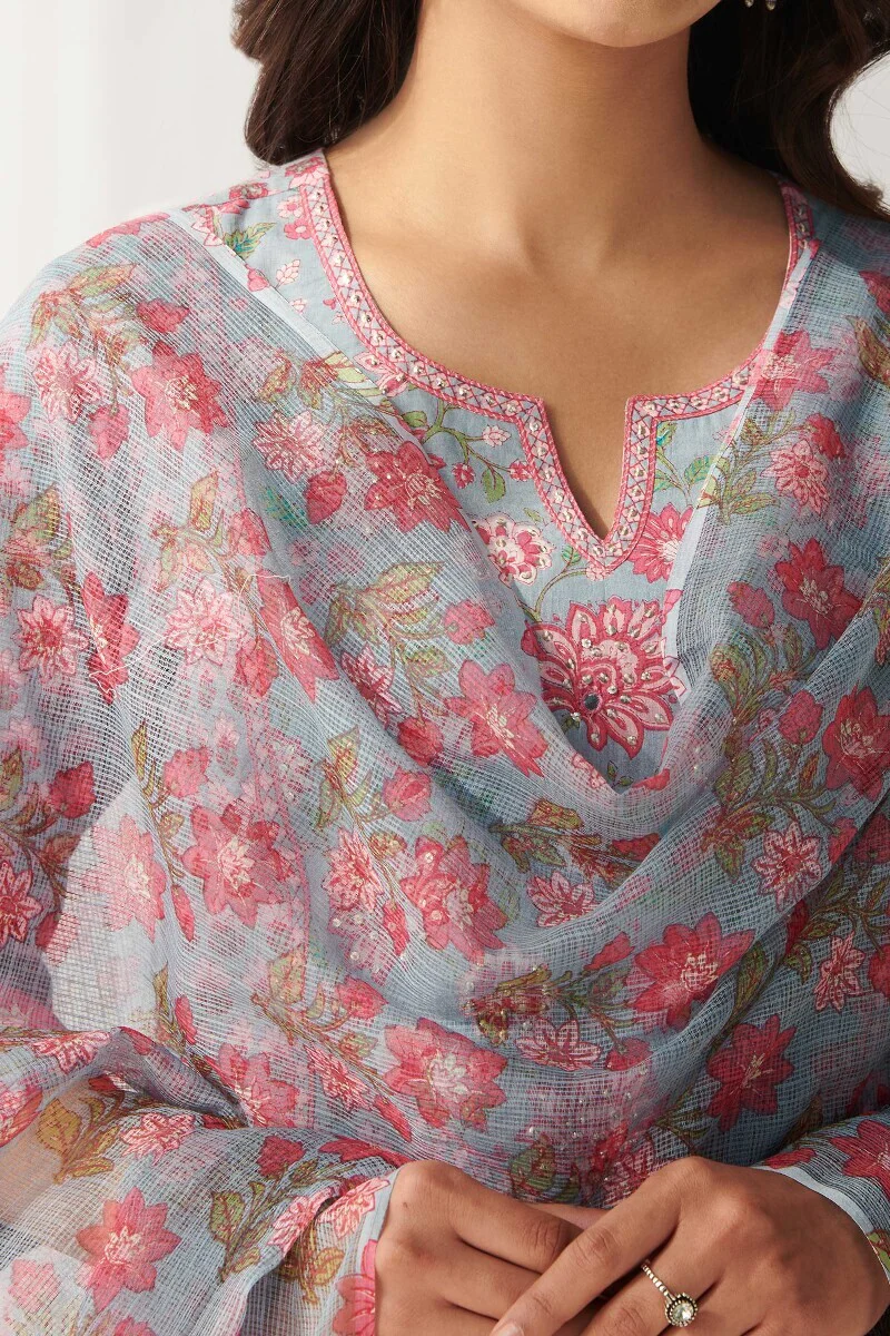 Rosheen Nafisa Sanganeri Kota Dupatta - Image 2
