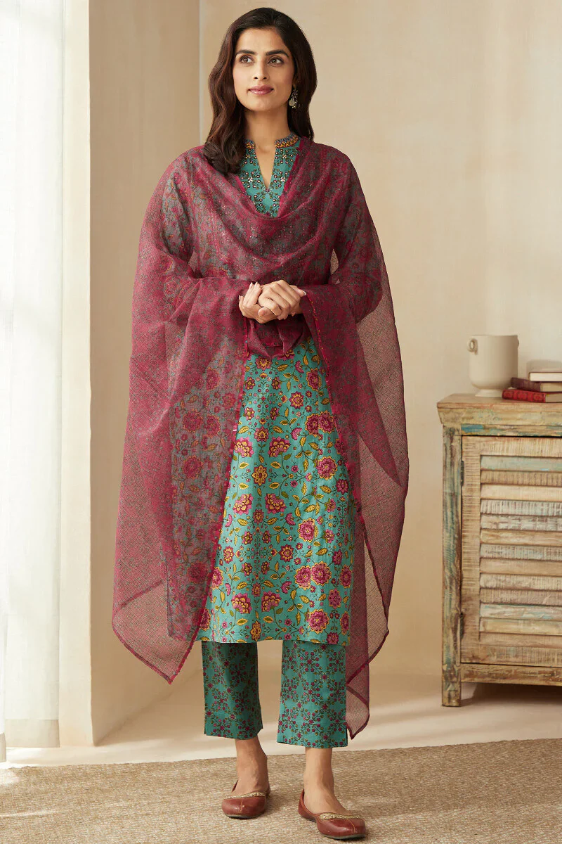 Rosheen Nafisa Sanganeri Kurta - Image 4