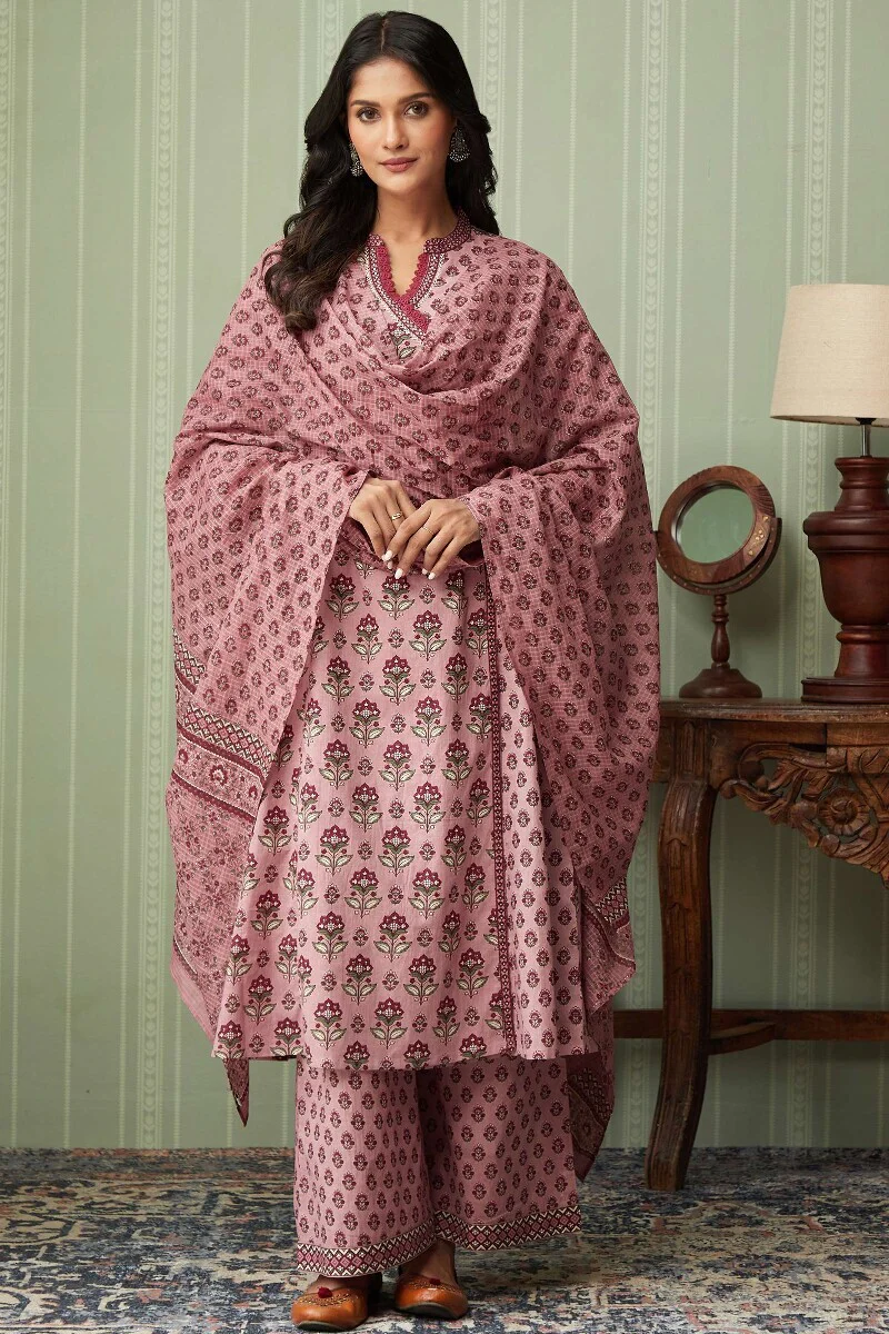 Rosheen Nahida Sanganeri Kota Dupatta - Image 3