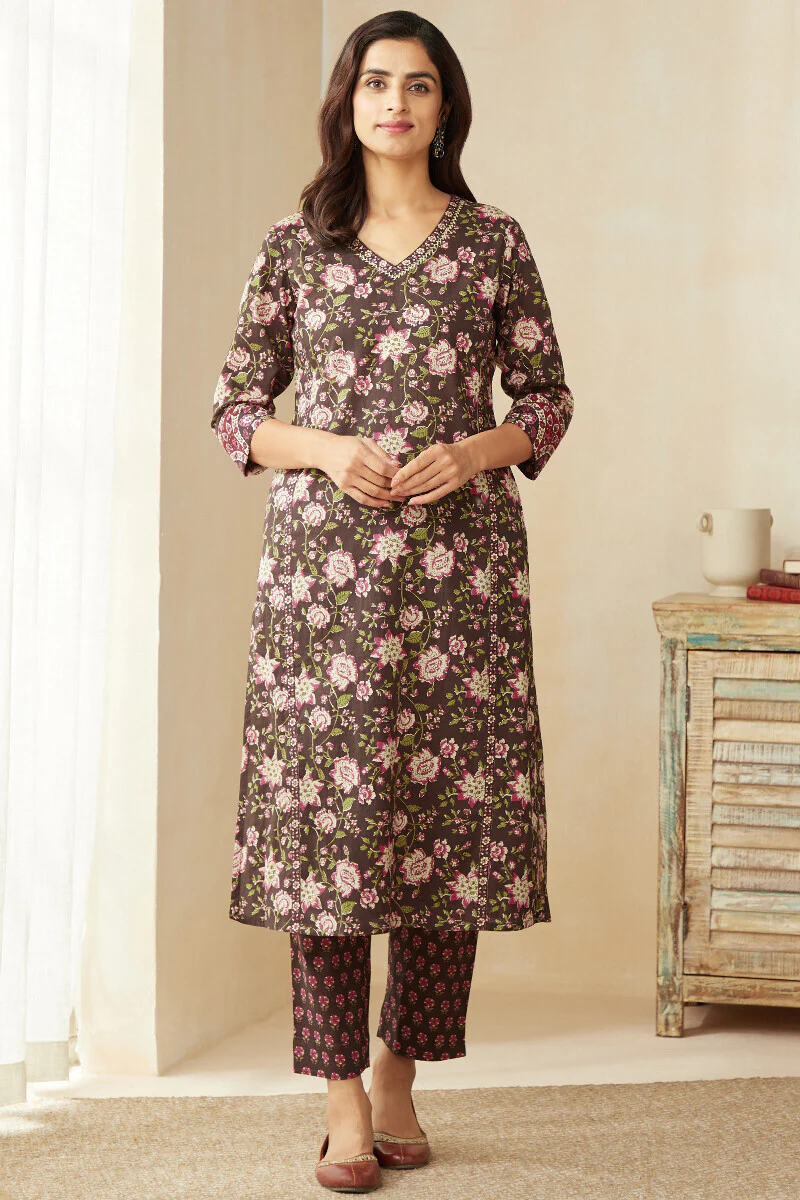 Rosheen Nahida Sanganeri Kurta - Image 2