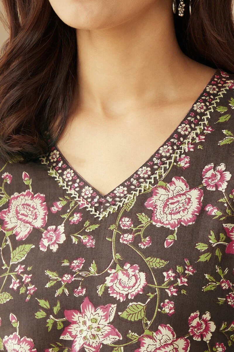 Rosheen Nahida Sanganeri Kurta - Image 5