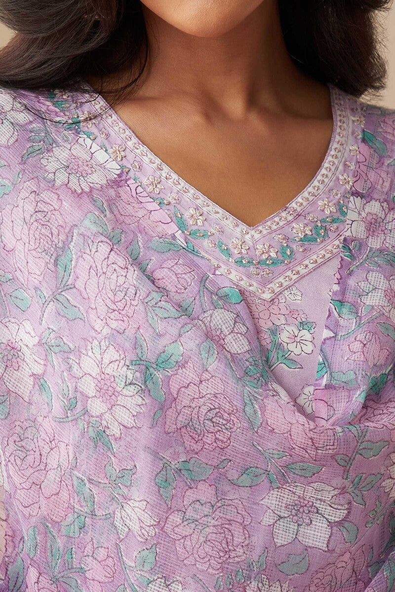 Surplus: Rosheen Nazm Sanganeri Dupatta - Image 2