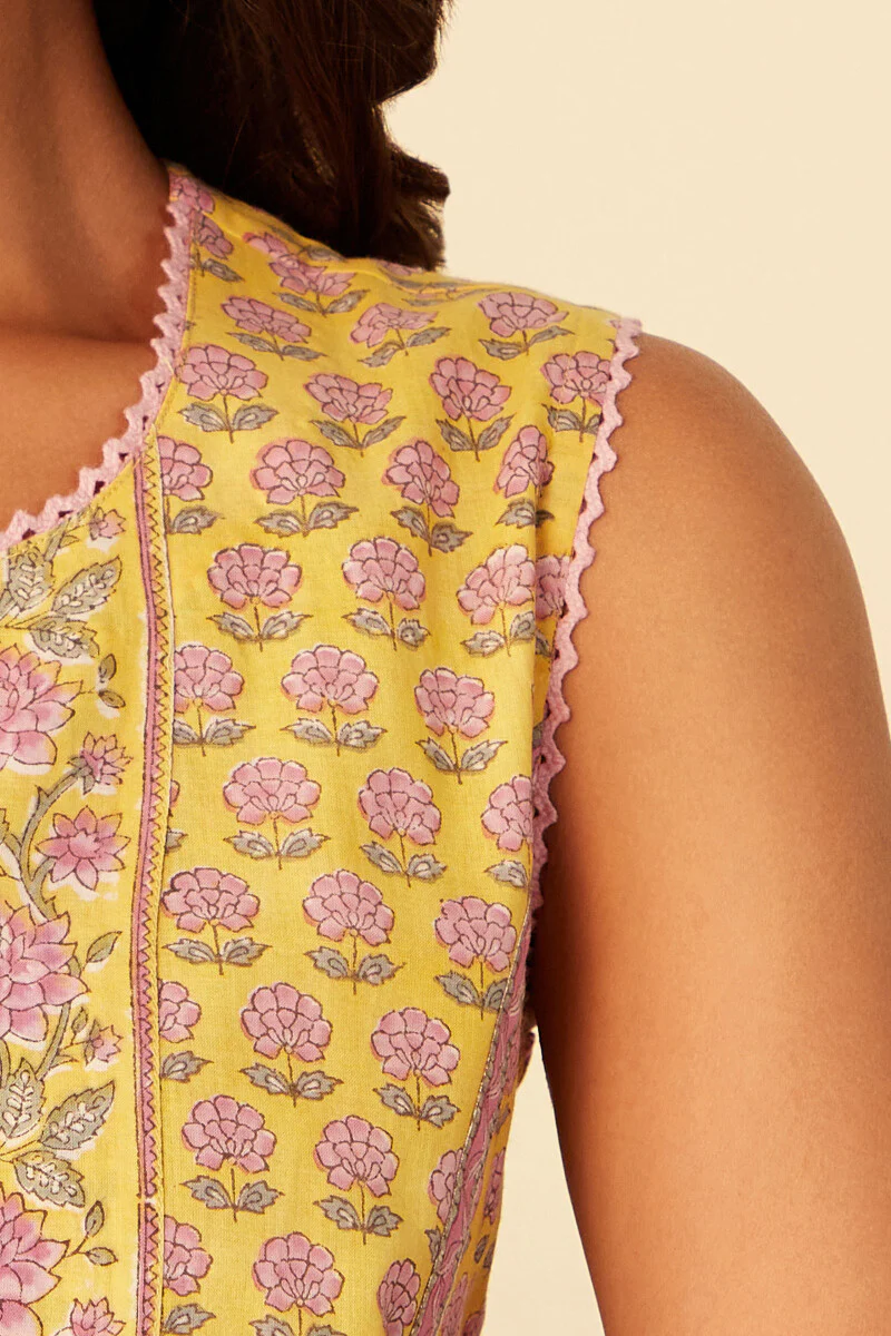 Rosheen Nikhat Sanganeri Kurta - Image 6