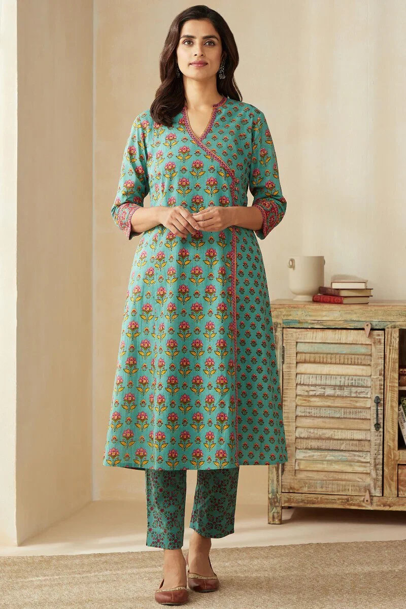 Rosheen Noor Sanganeri Kurta - Image 2