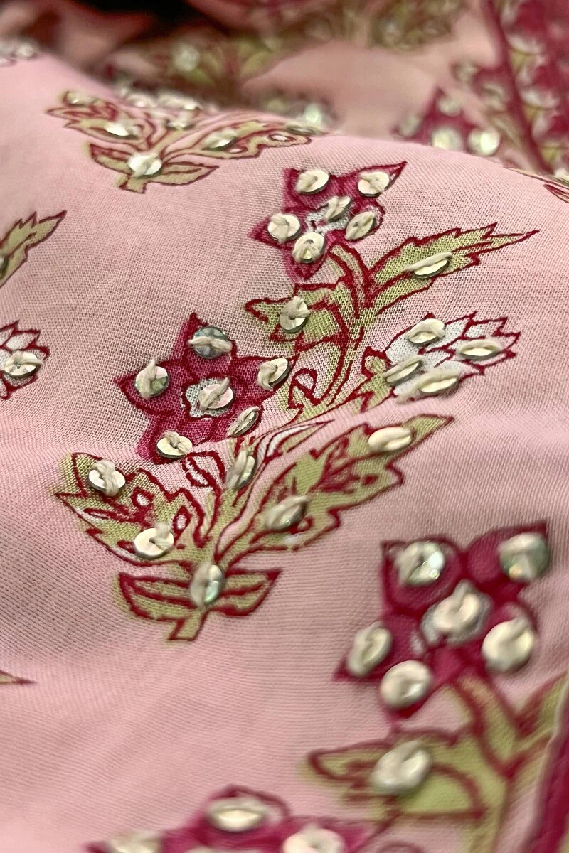 Rosheen Nuzakat Sanganeri Kurta - Image 3
