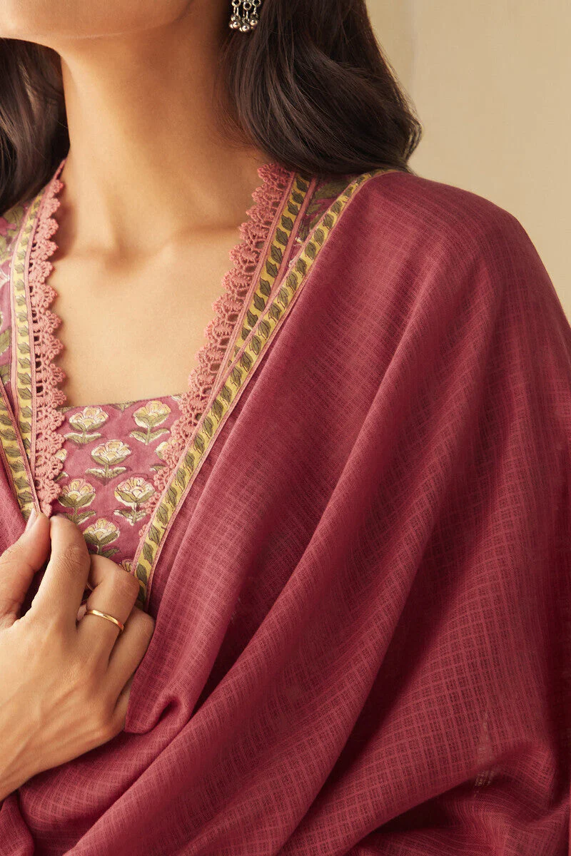 Rosheen Rafiya Dupatta - Image 2